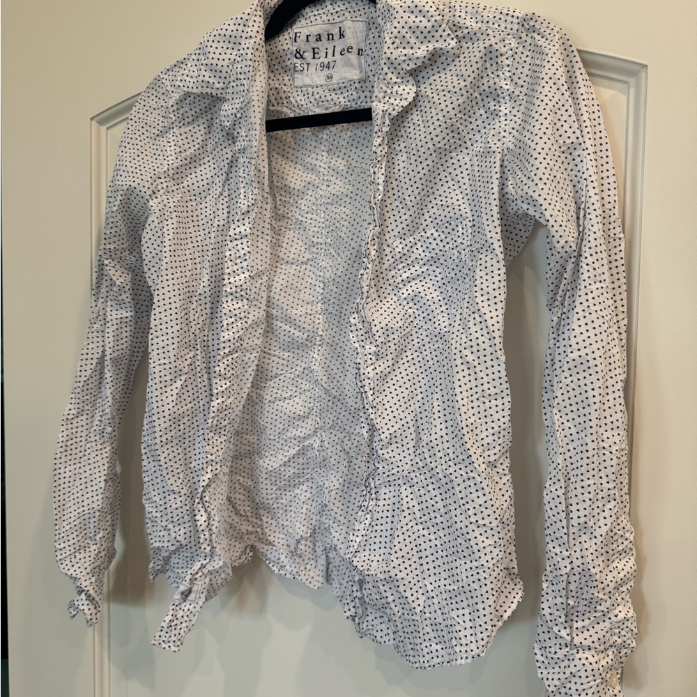 Frank & Eileen Polka Dot Shirt